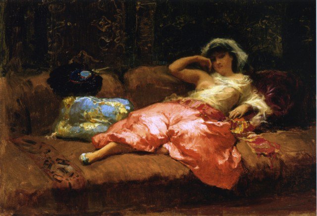 Frederick Arthur Bridgman - cykl malarzy część 10