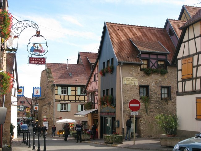 Francja,Alzacja,Eguisheim