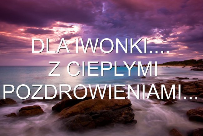 IWONKO-DLA CIEBIE;****