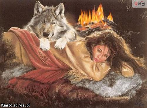 Dama i wilk.