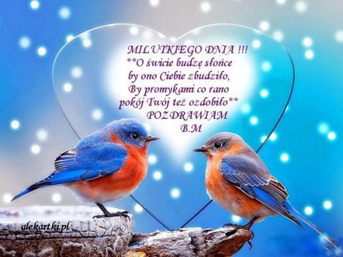 MILO  WSZYSTKICH POZDRAWIAM