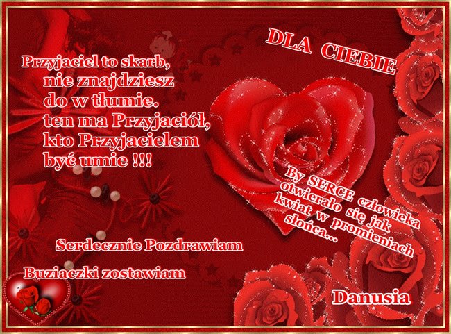 POZDRAWIAM PRZYJACIÓŁ