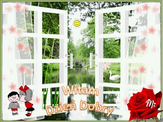 DZIEN  ##  DOBRY ##  GOOD MORNING ## SLONECZNEGO  DZIONKA  TOBIE   ZYCZE