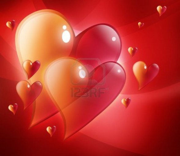 6341415-dwa-dua-e-czerwone-serca-kta-re-sa--ukoa--ne-maja--mniejsze-serc-woka-a--nich-sa--one-roza-arzonego-