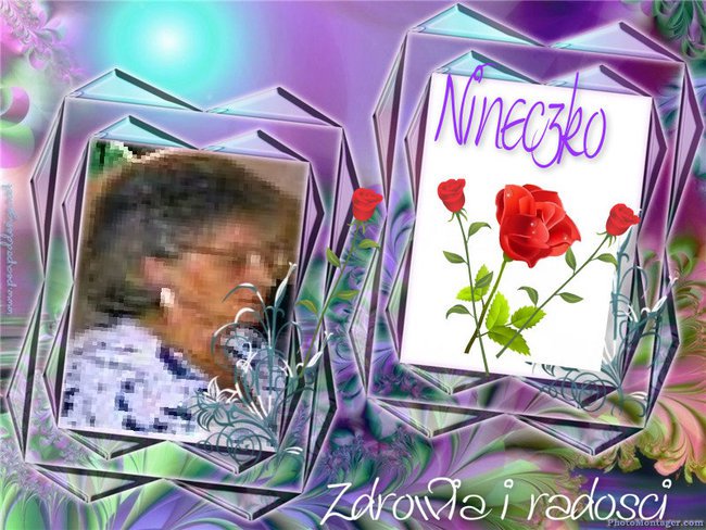 Nineczka i Danusia-uściski Imieninowe