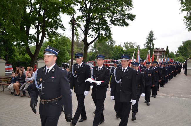 95 Lecie Ochotniczej Straży Pożarnej w  Zakrzówku