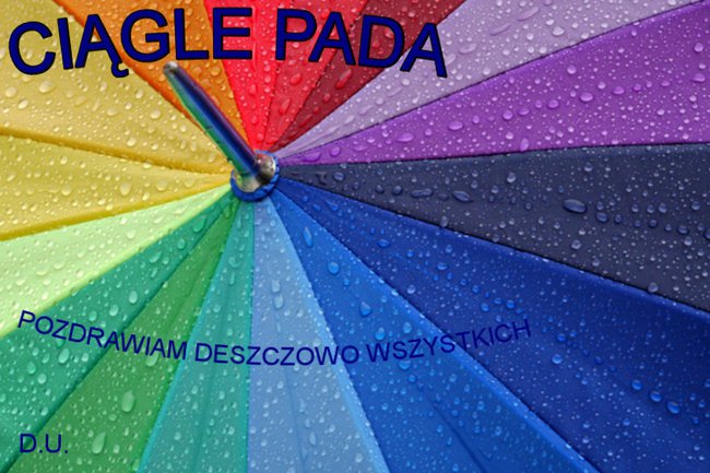 Ciągle pada