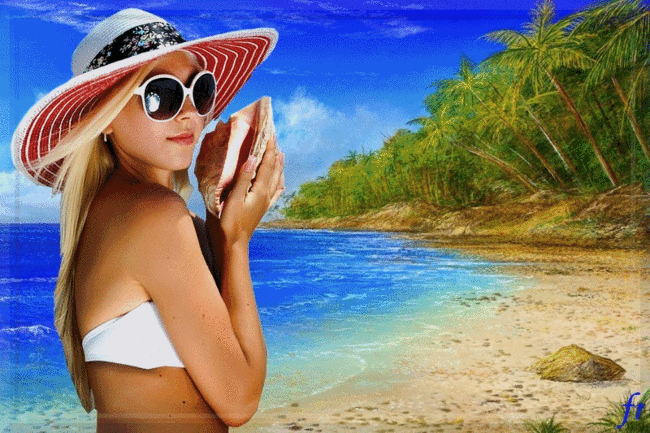 Nad brzegiem Morza...