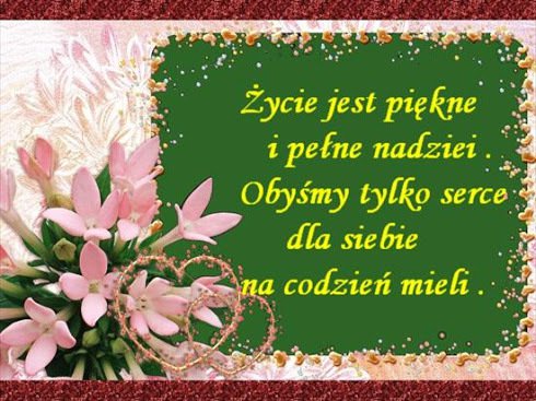 ŻYCIE JEST MUZYKĄ:)