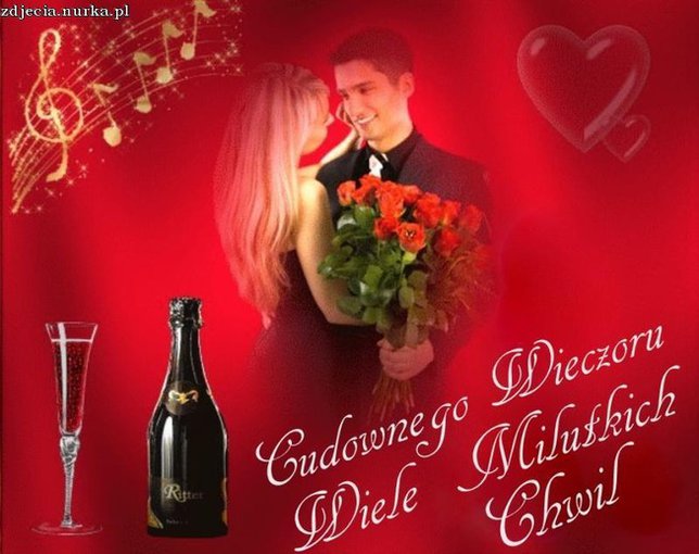 Romantycznego wieczoru