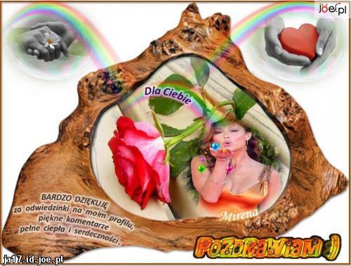 Dziękuje  Wam że pamietacie choć mnie nie ma z Wami