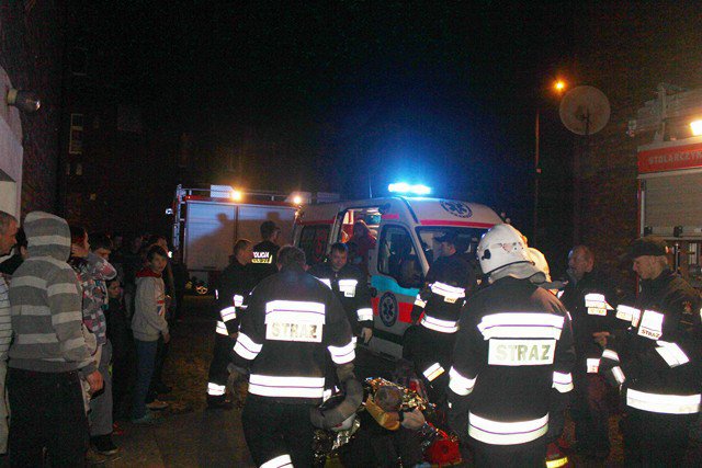 Pożar ul Kąbatantów 4