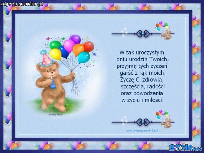 WSZYSTKIEGO   NAJLEPSZEGO  DARECZKU  -100 LAT