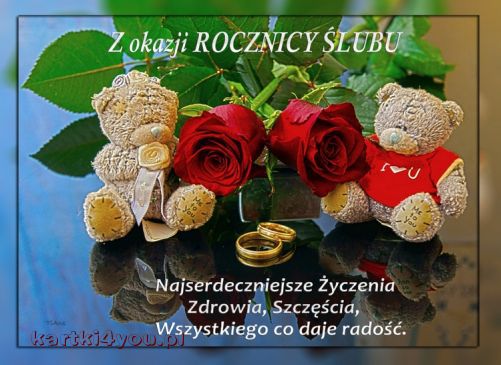 27rocznica ślubu mężowiu  -żona Basia