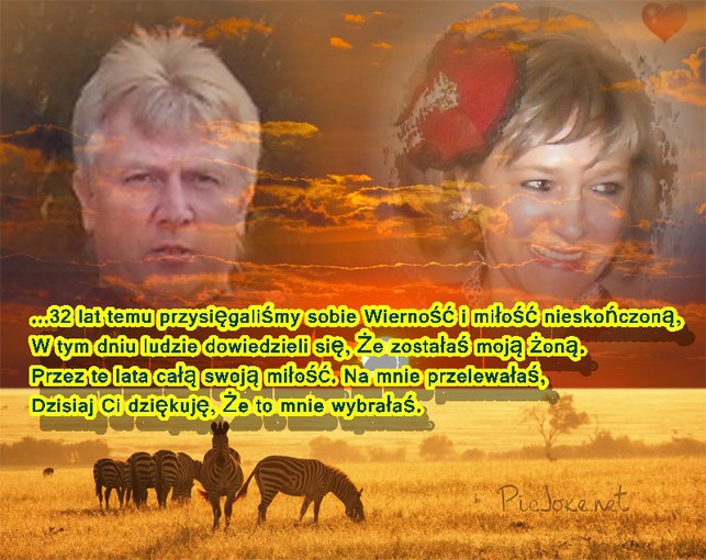 32 rocznica ślubu Marysi i Joachima