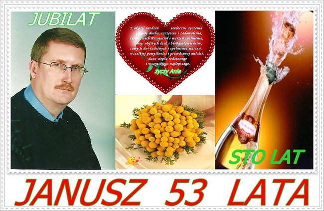WITA JANUSZ URODZINOWO.