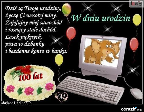 DLA PRZYJACIELA ANDRZEJA Z NK W DNIU JEGO URODZIN