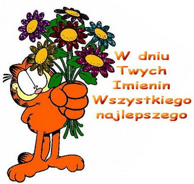 Z okazji imienim życzenia składają AAD