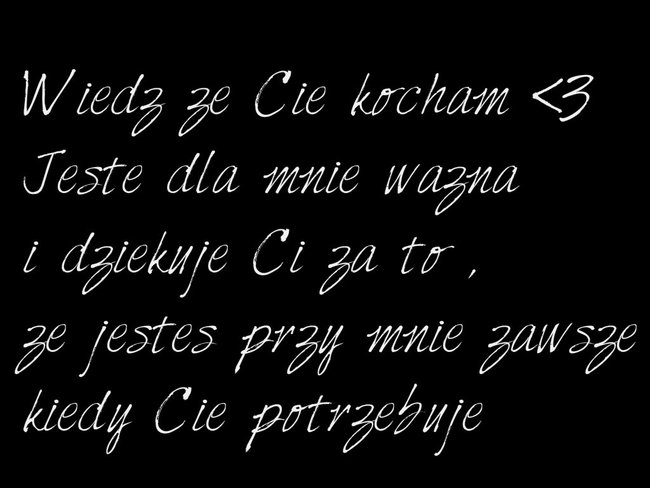 Kocham Cię !!
