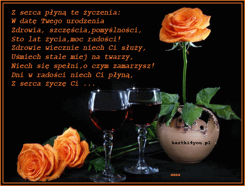 dla Jadzi Parys z okazji urodzin