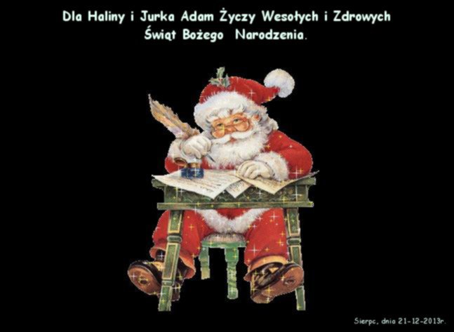 Na Boże Narodzenie....