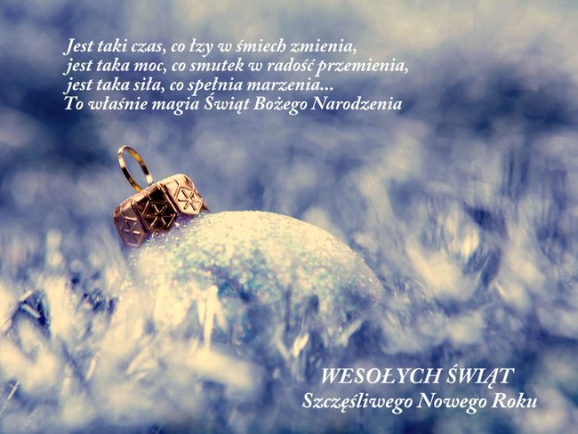 .................IDĄ ŚWIĘTA..................