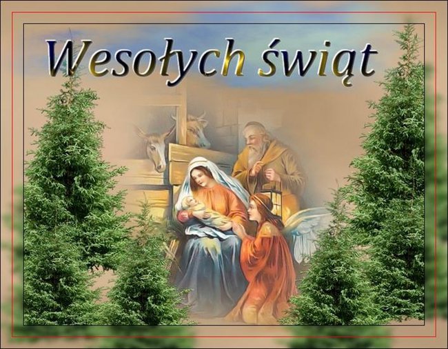 WESOŁYCH ŚWIĄT ------    VESELE VANOCE:)