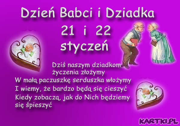 Dzień babci i dziadka