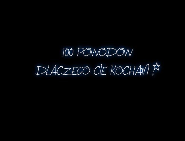 100 powodów ;p