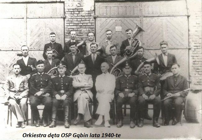 Orkiestra OSP Gąbin 1904- 2014 rok