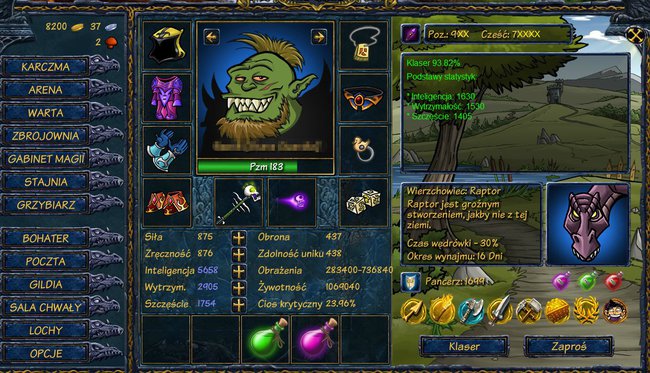 Sell konta sfgame s11 80lvl+ B. TANIO ! :)