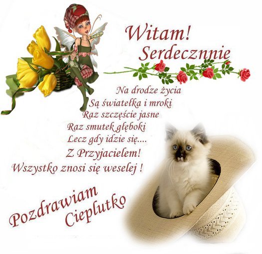 Kwiat szczęścia najpiękniej rozkwita,