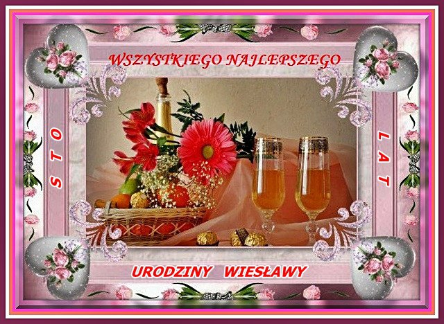 URODZINY WIESŁAWY