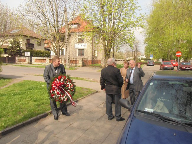 Odsłonięcie Tablicy Smoleńskiej 6.04.2014 Racibórz
