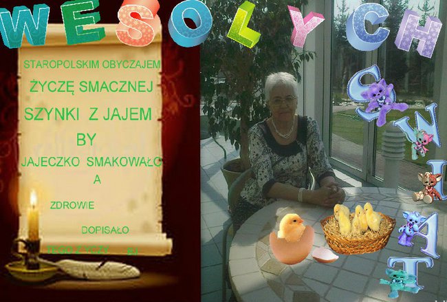 WESOŁEGO  ALLELUJA   DLA WSZYSTKICH