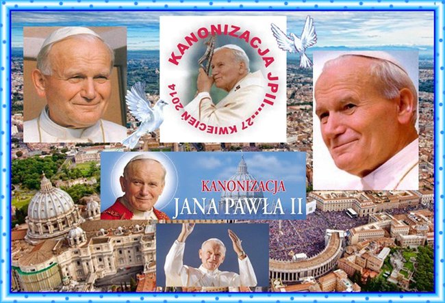 W  OCZEKIWANIU  NA KANONIZACJĘ  PAPIEŻA  JANA PAWŁA II
