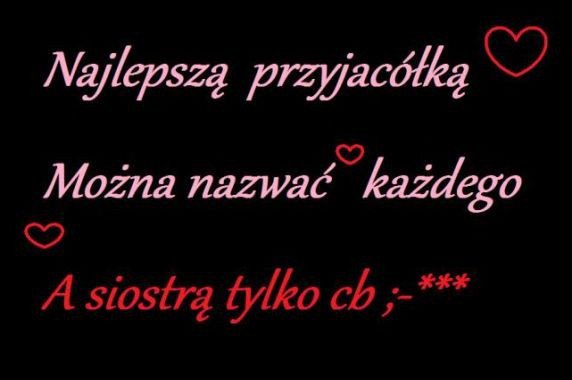 JA I MOJA KOCHANA SIOSTRA