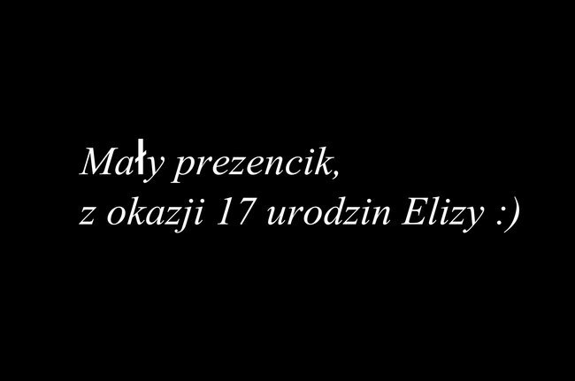 17 URODZINY ELIZY!