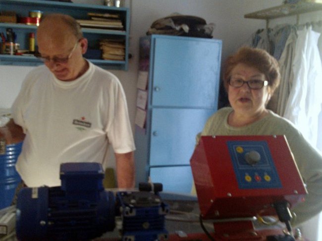 W pasiece u Krzysztofa Jaczkowskiego w Byczynie