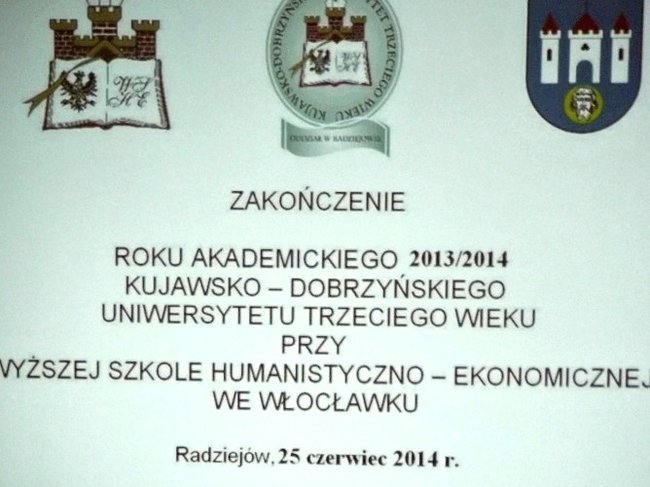 Zakończenie roku akademickiego III Wieku w Radziejowie