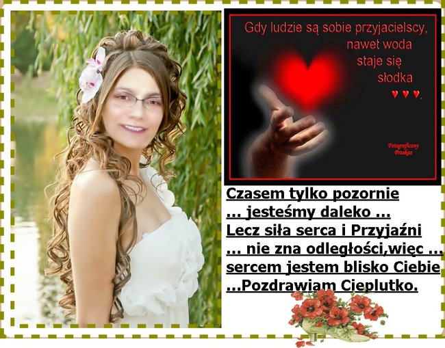 ŻYCZĘ MIŁEJ I RADOSNEJ NIEDZIELI KOCHANI.