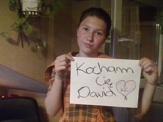 dla dawida od nas twoich KWIATONATORS