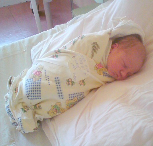 moje słońce ma dziś 3 latka