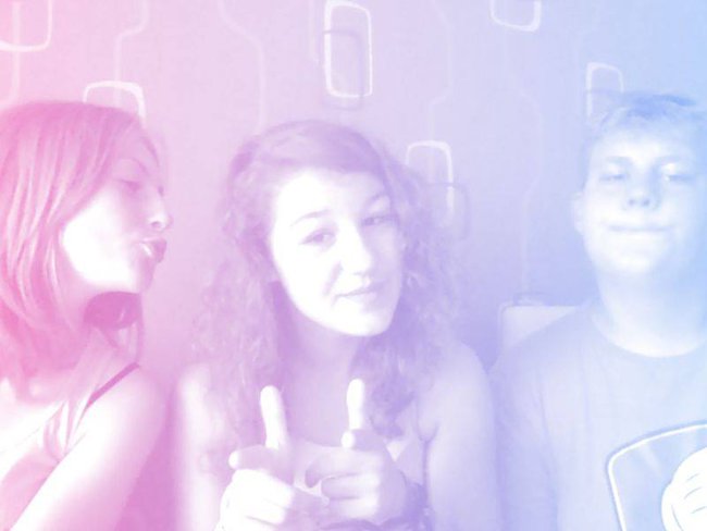 Przyjaciele są the best nawet kiedy pada deszcz