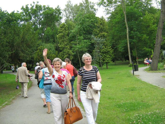 Na deptaku w Ciechociunku