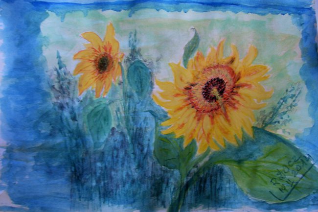 Moje pastelowe kwiaty.