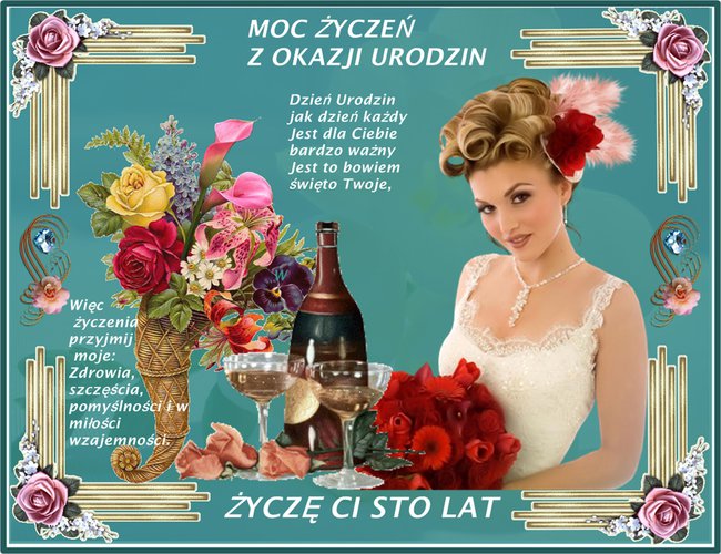 WSZYSTKIEGO NAJLEPSZEGO Z OKAZJI URODZIN!