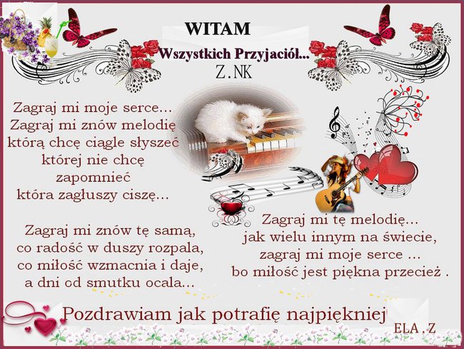 Swoja radosc mozna znalezc w radosci innych to wlasnie tajemnica szczescia . Serdecznie Pozdrawiam Wszystkich  Znajomych z NK