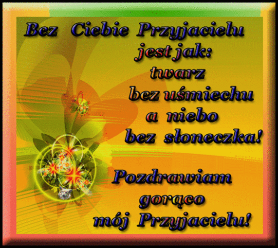 WITAM W SOBOTNI WIECZÓR