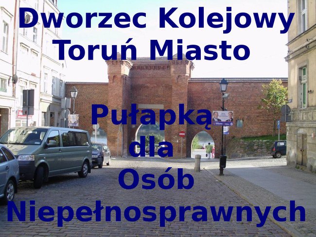 Toruń Miasto Dworzec Kolejowy